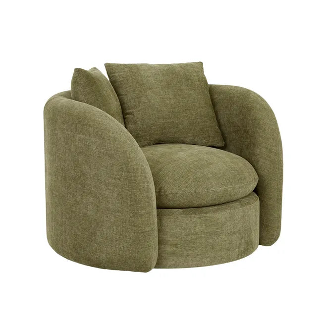 Juno Orb Occasional Chair - Copeland Olive