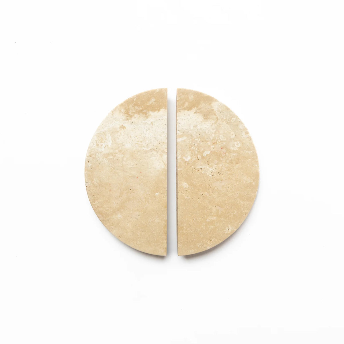 SEMI MARBLE HANDLE TRAVERTINE