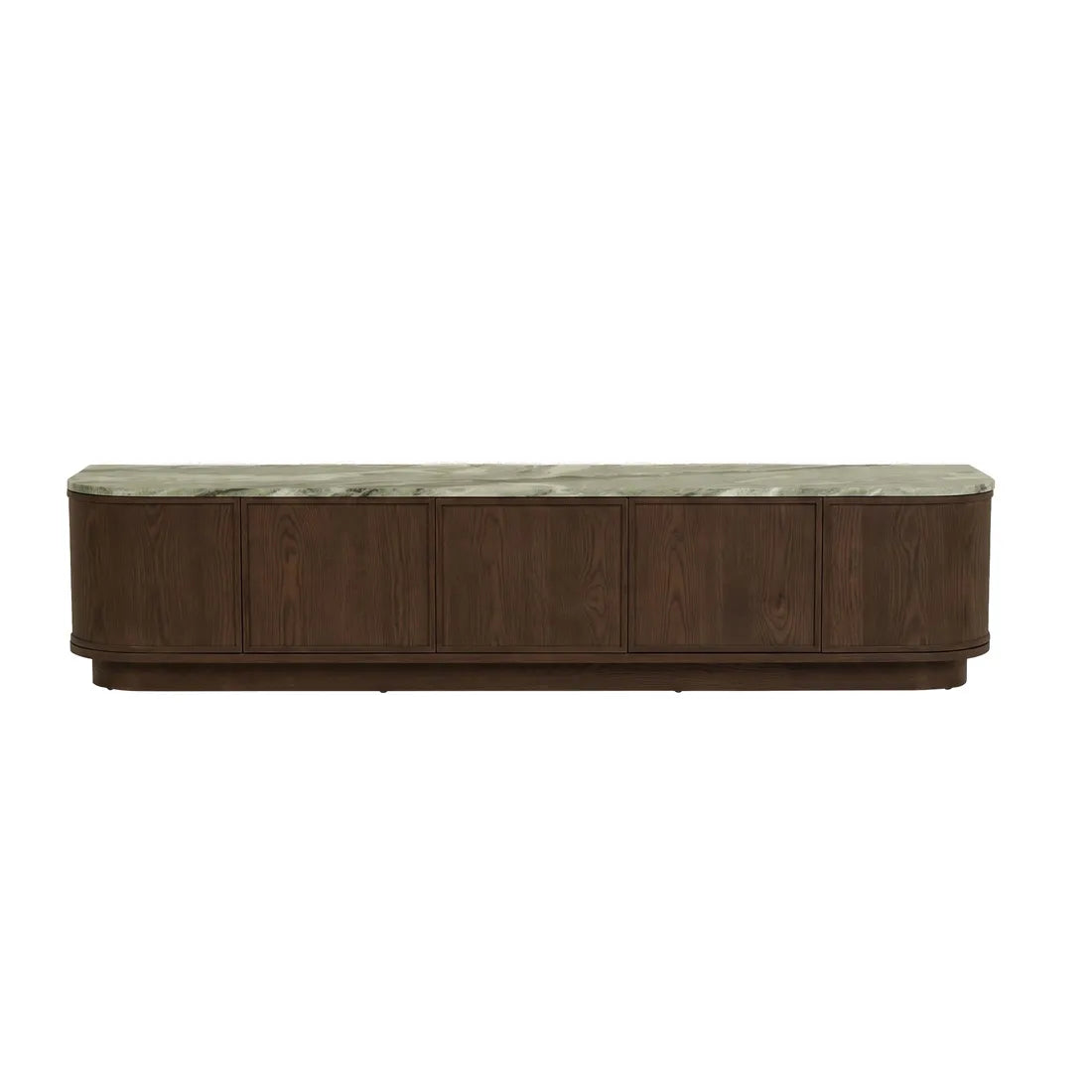 Miller Marble Entertainment Unit - Tobacco Ash - Matt Wild Sage