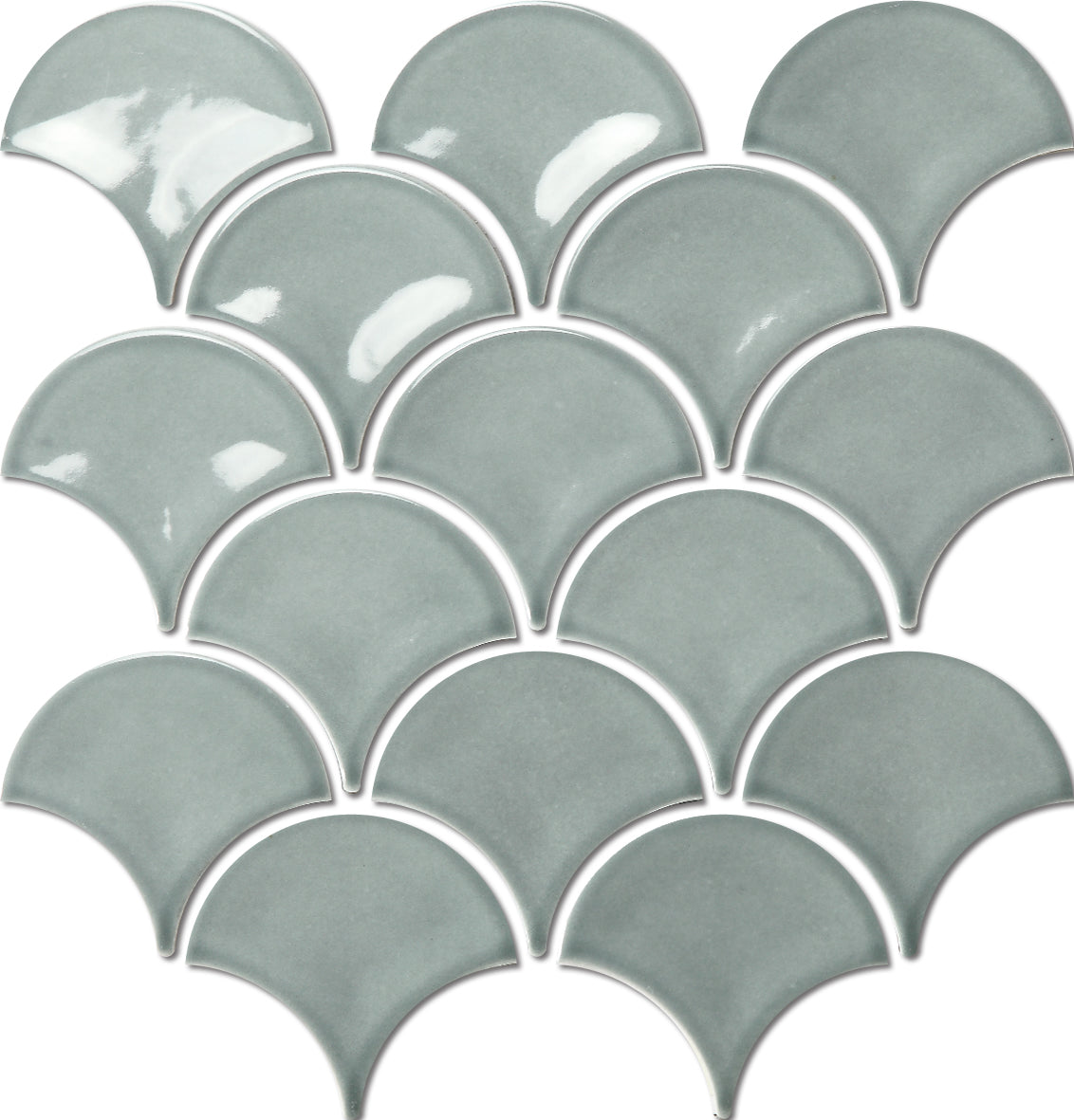 FISHSCALE SMOKY GREEN