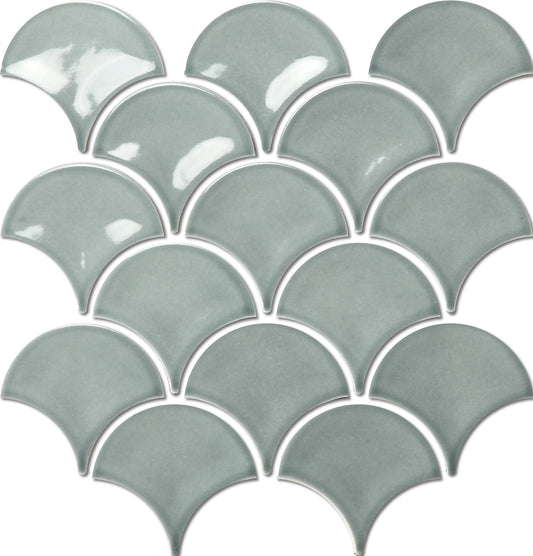 FISHSCALE SMOKY GREEN