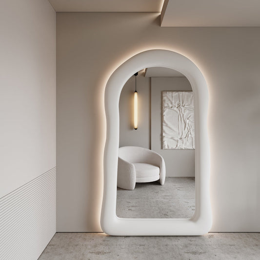 Amara | White Arch Mirror