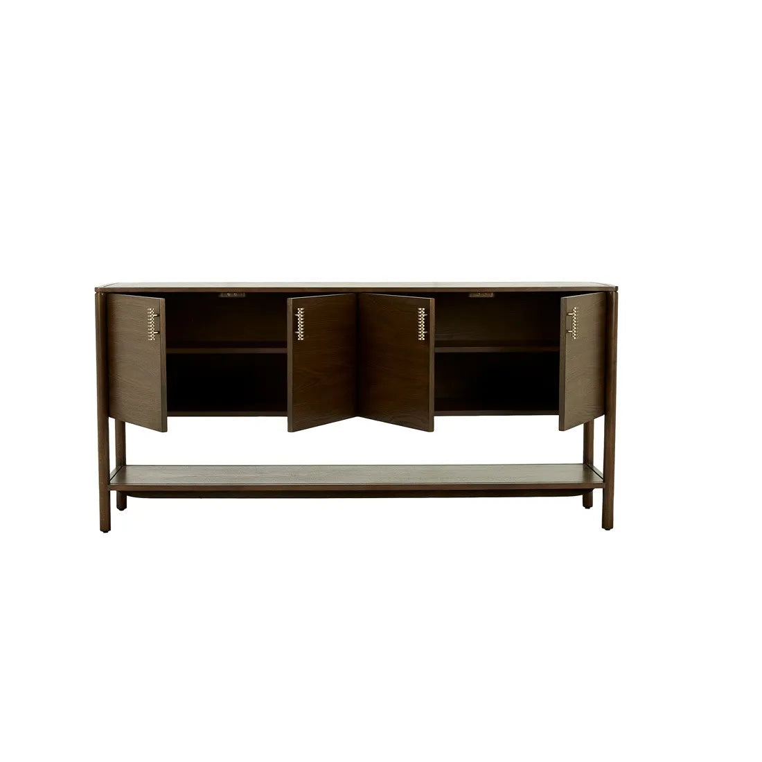 Marlow Buffet - Chocolate Oak - Brass