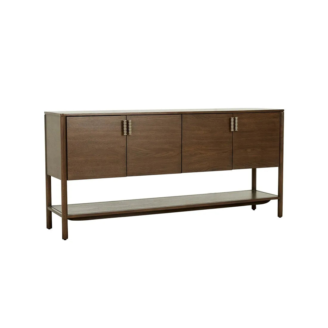 Marlow Buffet - Chocolate Oak - Brass