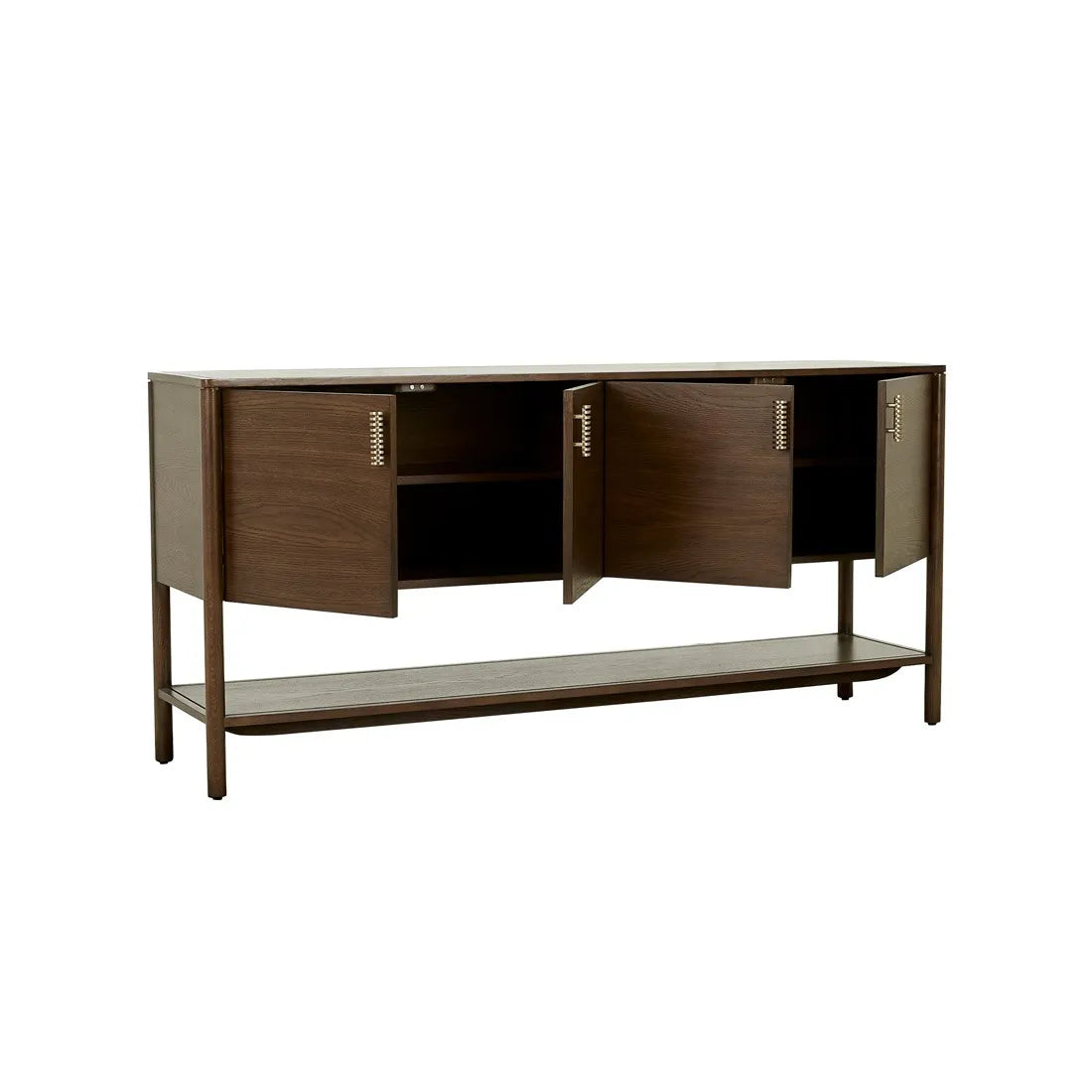 Marlow Buffet - Chocolate Oak - Brass