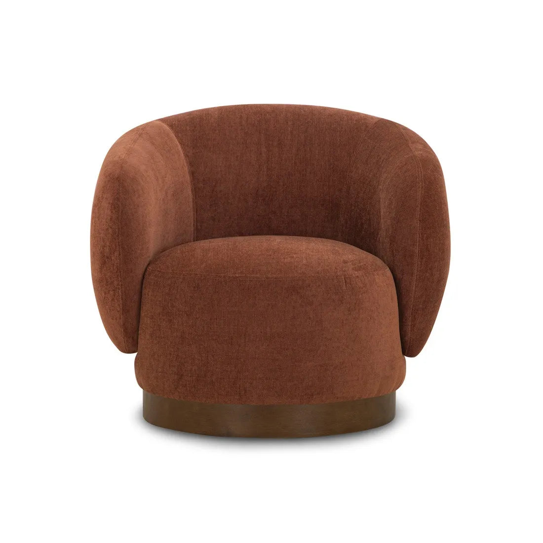 Camino Origin Swivel Occasional Chair - Chestnut - Walnut Stained