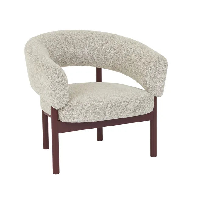 Jenson Occasional Chair - Owl Speckle - Shiraz