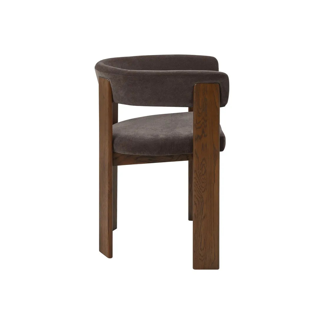 Morgan Dining Armchair - Truffle - Smoked Oak