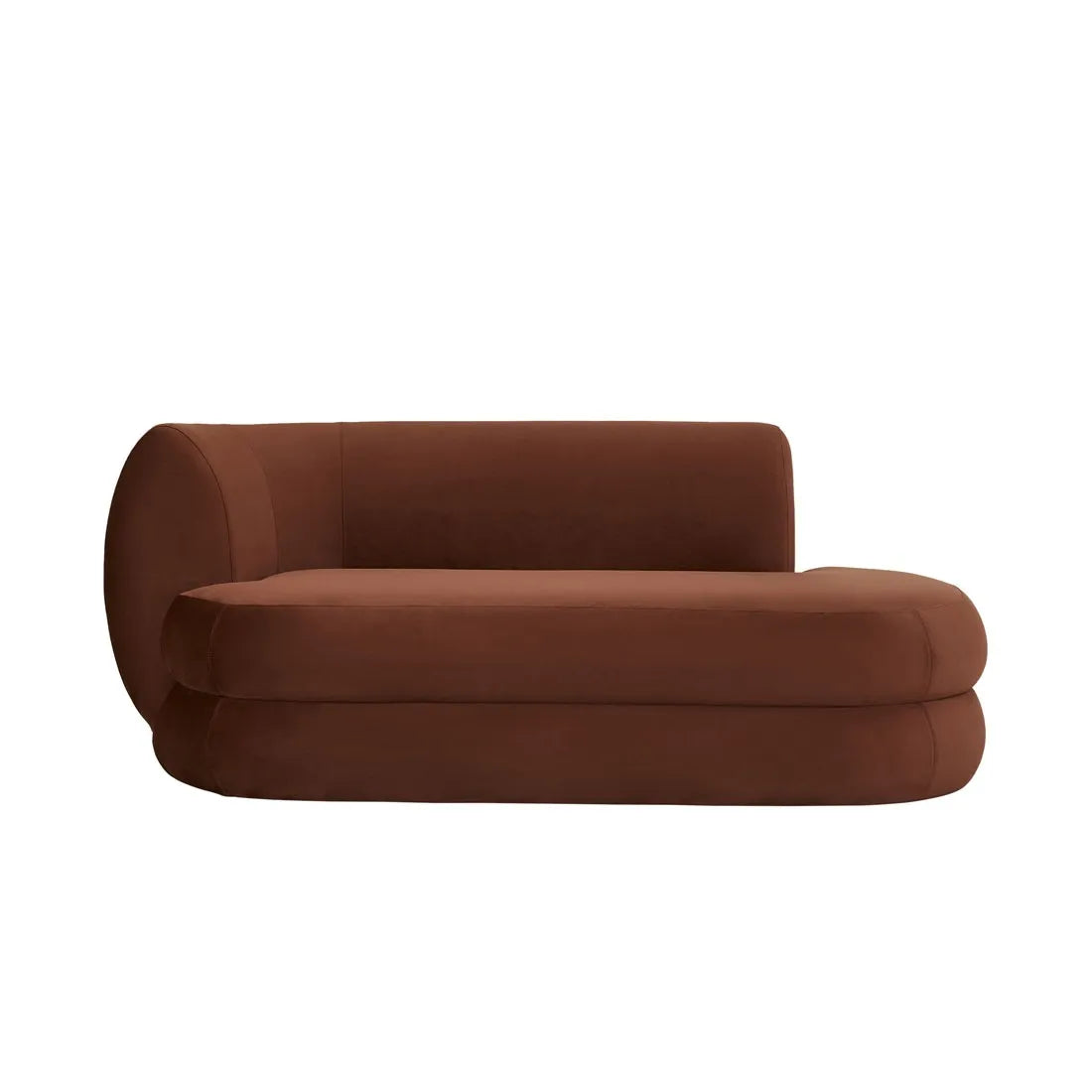 Vera Daybed Left Arm - Rum Raisin