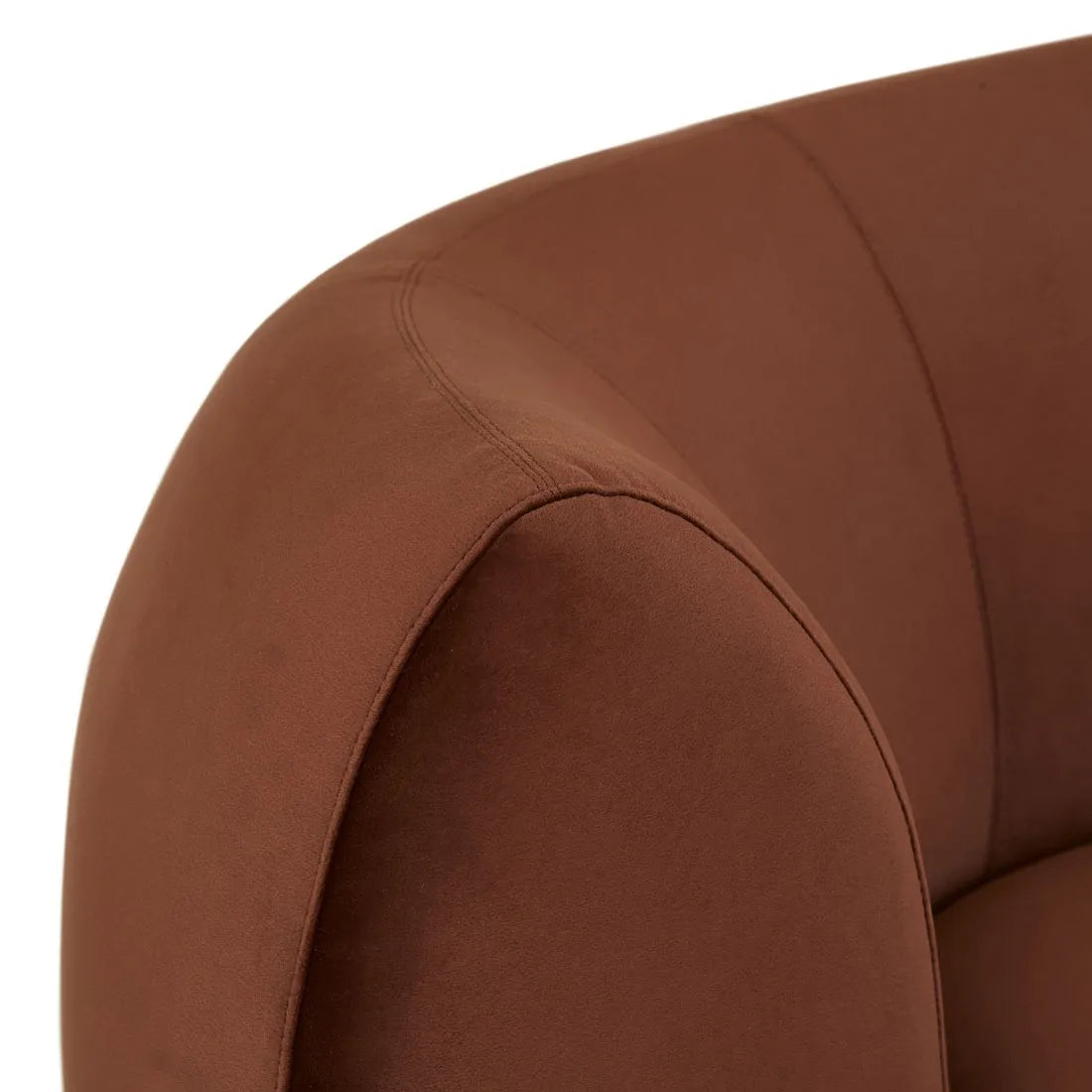 Vera Daybed Left Arm - Rum Raisin