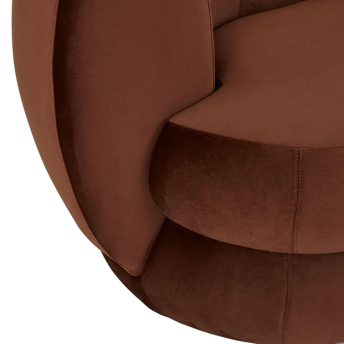 Vera Daybed Left Arm - Rum Raisin