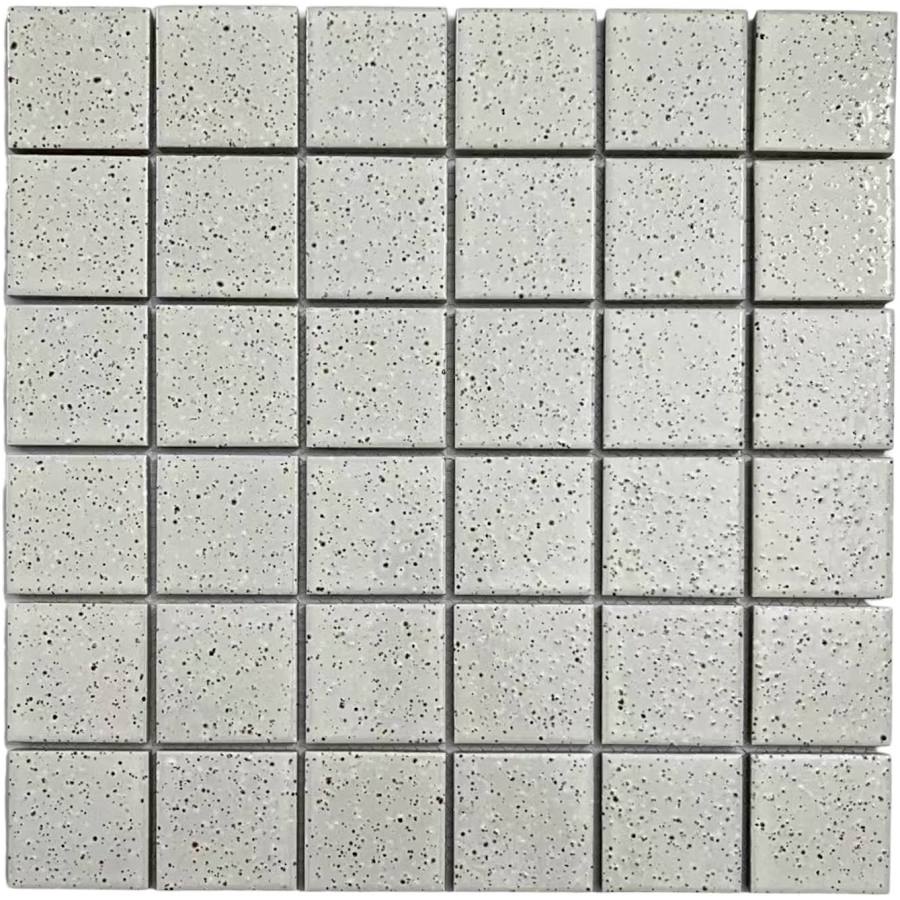 GLOSSY LIGHT GREY SQUARE 48