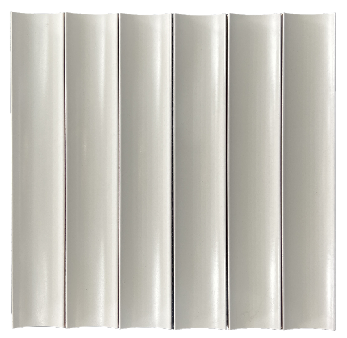 CONCAVE WHITE SATIN