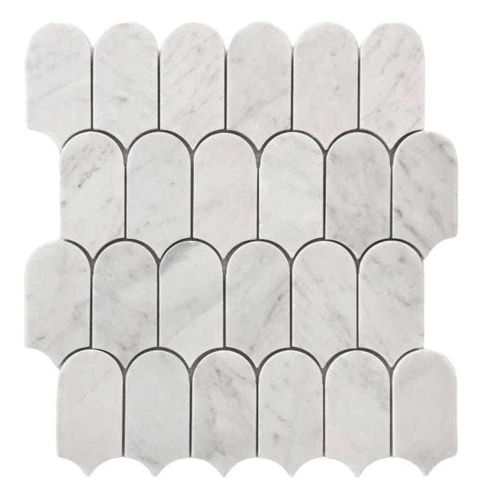FEATHER CARRARA HONED