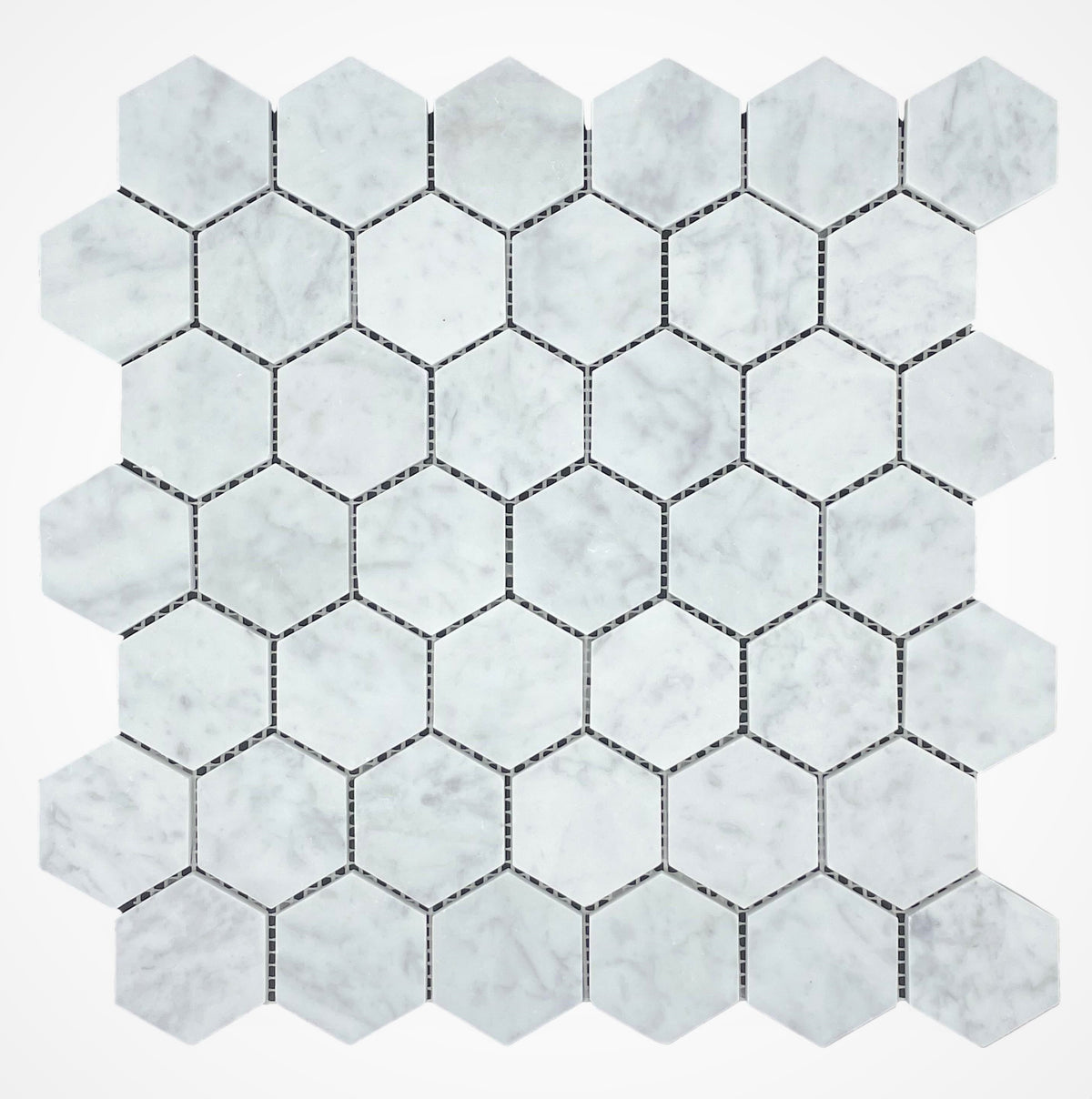 HEXAGON CARRARA HONED