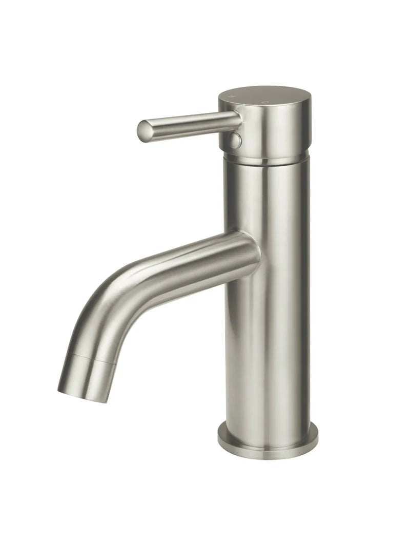 MEIR ROUND BASIN MIXER CURVED