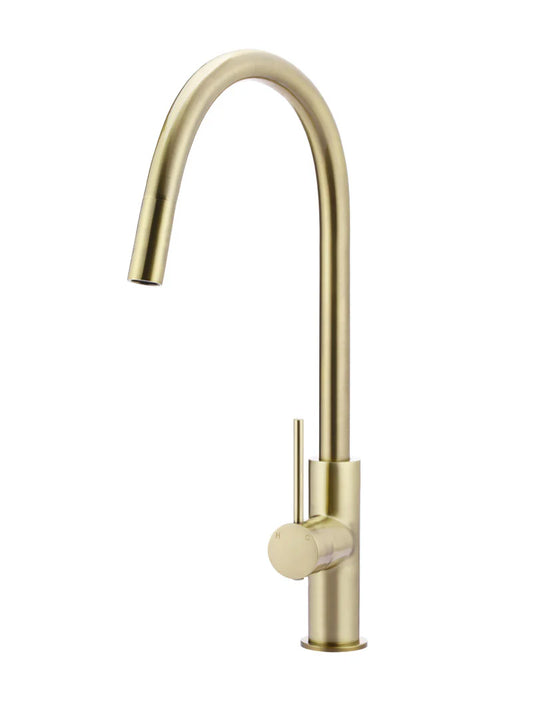 MEIR ROUND PULL OUT KITCHEN MIXER TAP