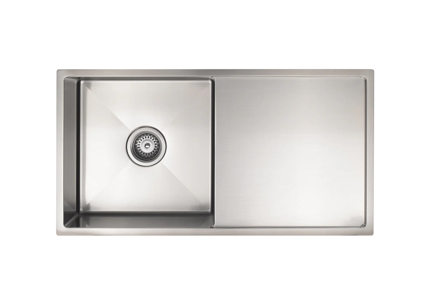 LAVELLO KITCHEN SINK - SINGLE BOWL &amp; DRAINBOARD 840 X 440