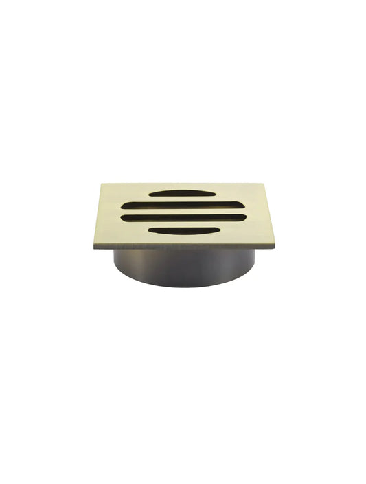 MEIR SQUARE FLOOR GRATE SHOWER DRAIN 50MM OUTLET