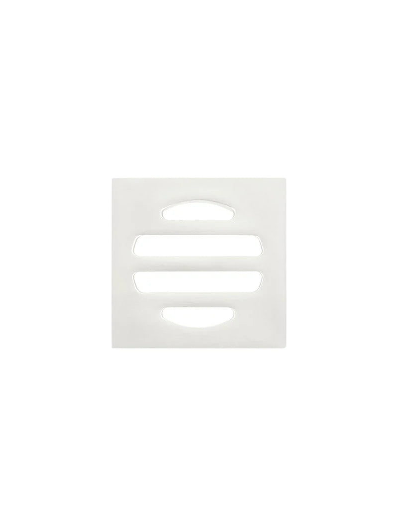 MEIR SQUARE FLOOR GRATE SHOWER DRAIN 50MM OUTLET