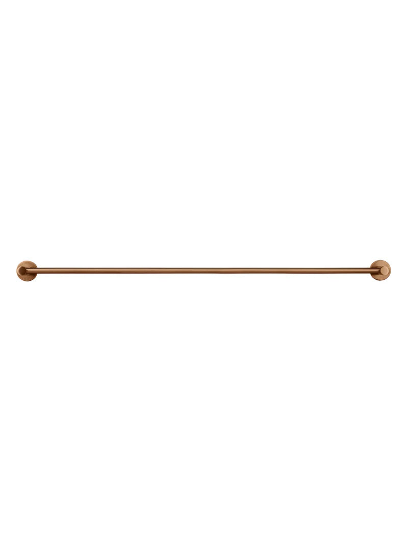 MEIR ROUND DOUBLE TOWEL RAIL 900MM
