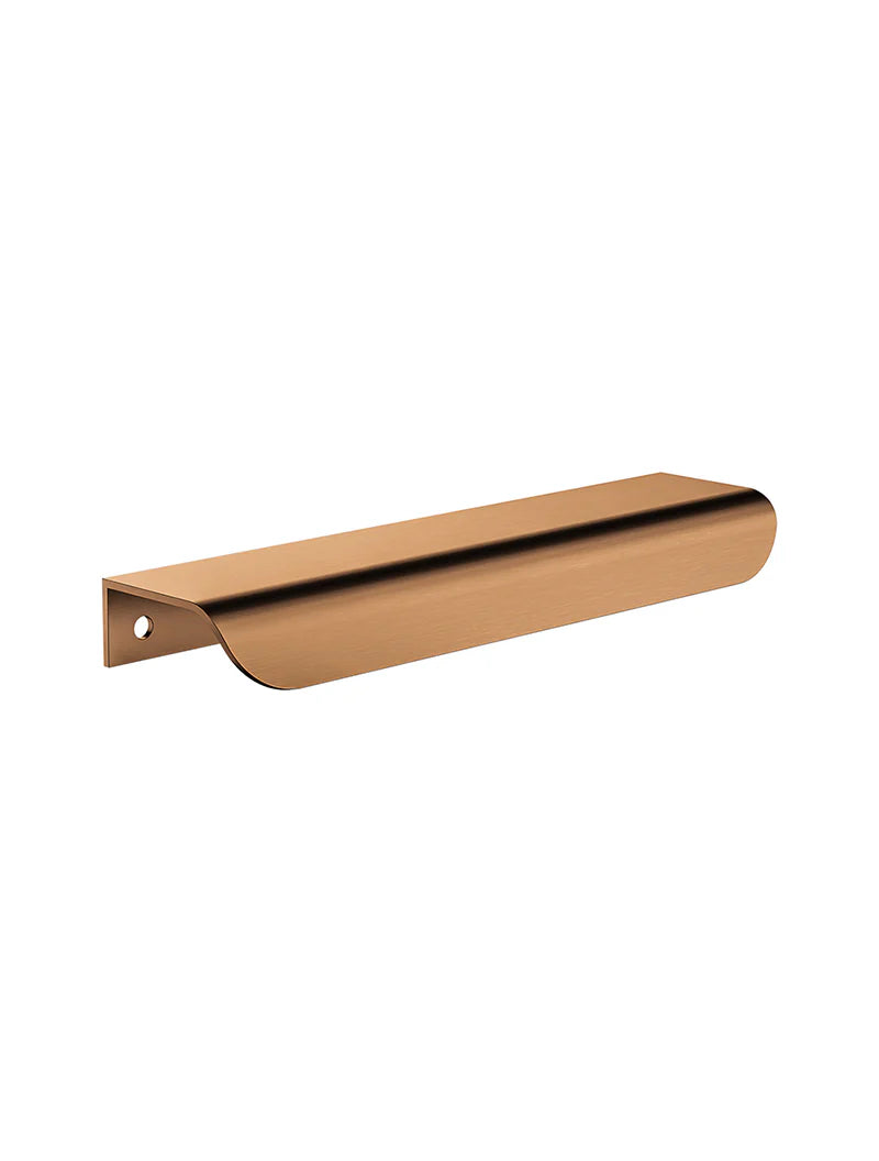 MEIR ÖPPEN EDGE-PULL 150MM CABINET HANDLE (BRUSHED)