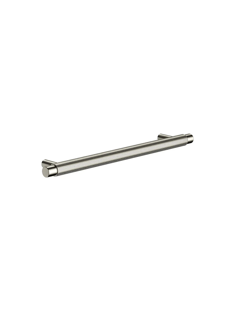 OPPEN ROUND PULL 200MM CABINET HANDLE (LINEAR KNURLED)
