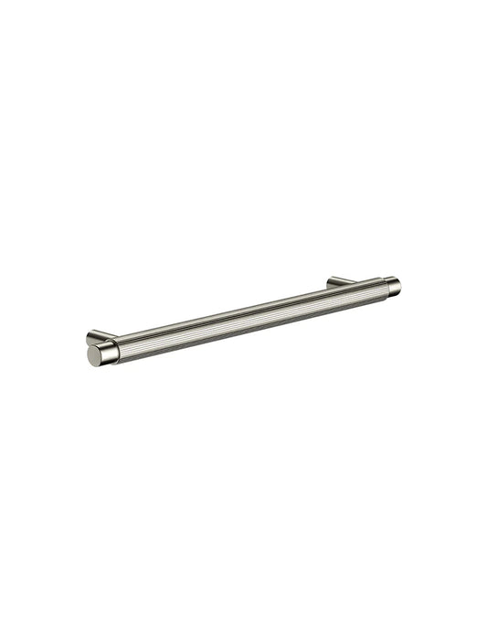 OPPEN ROUND PULL 200MM CABINET HANDLE (LINEAR KNURLED)