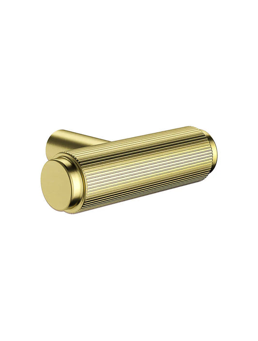 MEIR OPPEN T-PULL CABINET HANDLE (LINEAR KNURLED)