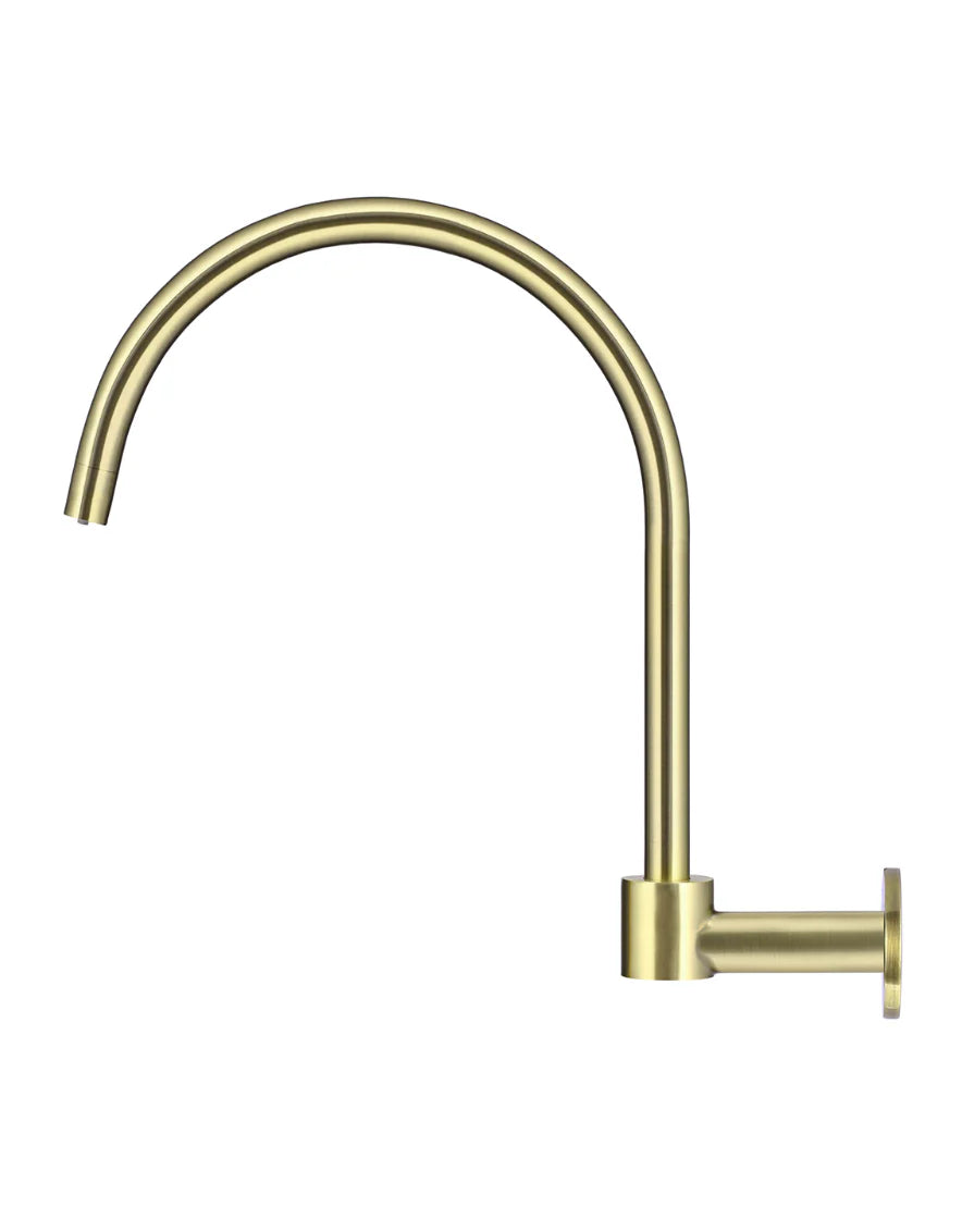 MEIR ROUND HIGH-RISE SWIVEL WALL SPOUT