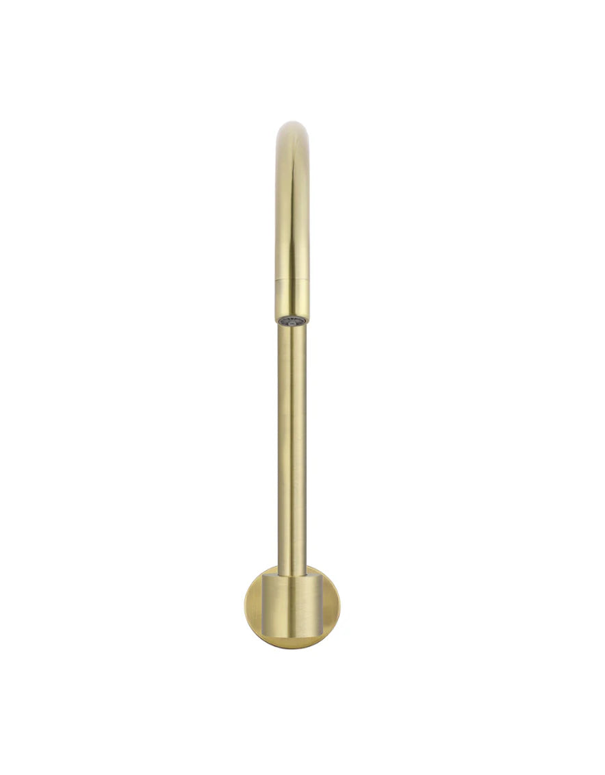 MEIR ROUND HIGH-RISE SWIVEL WALL SPOUT