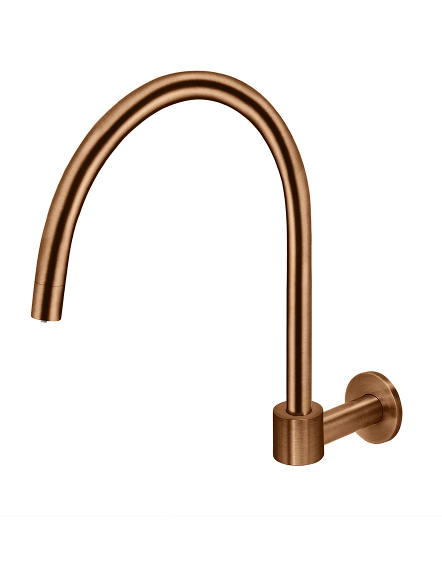 MEIR  ROUND HIGH-RISE SWIVEL WALL SPOUT