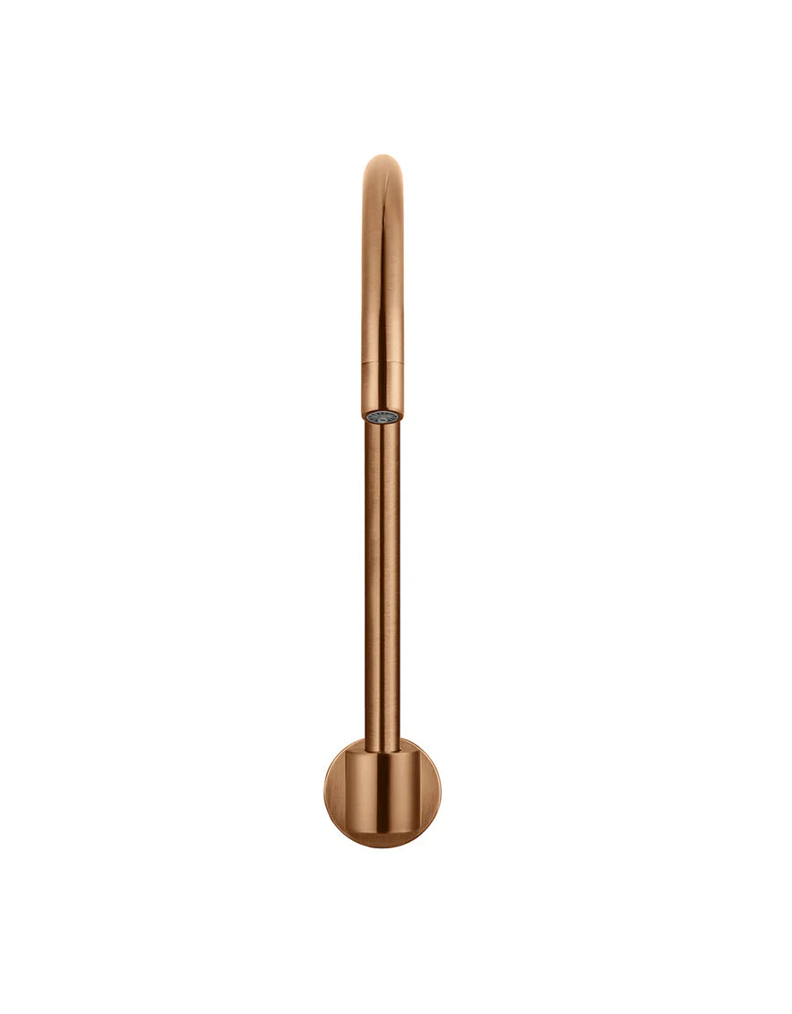 MEIR  ROUND HIGH-RISE SWIVEL WALL SPOUT