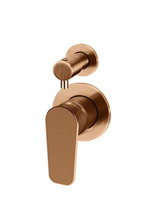 ROUND DIVERTER MIXER PADDLE HANDLE TRIM KIT (IN-WALL BODY NOT INCLUDED)
