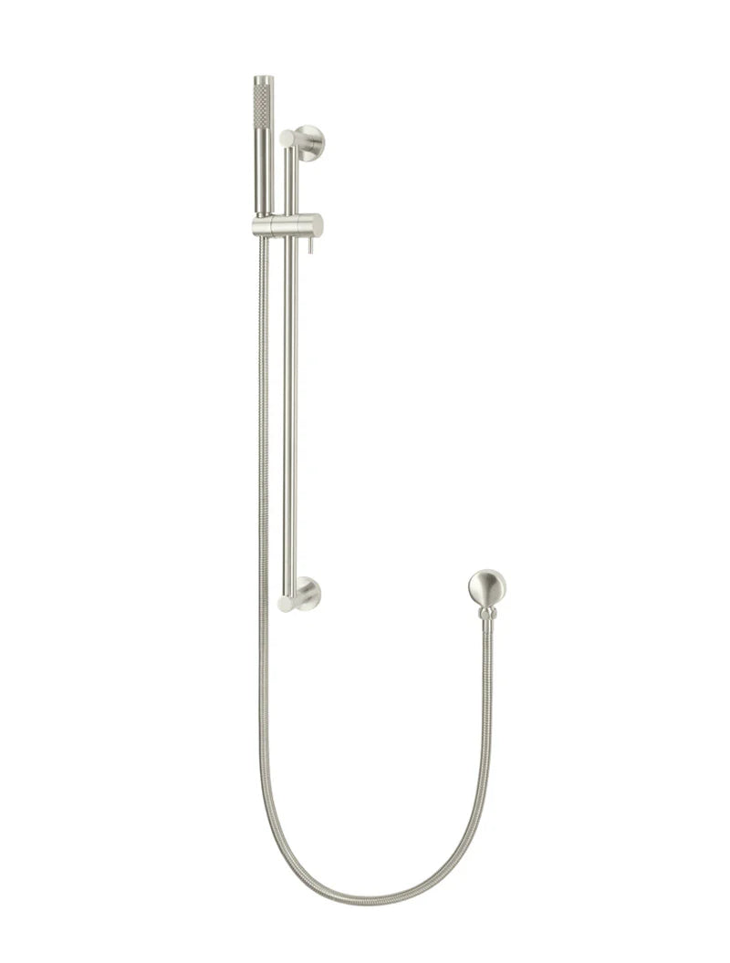 MEIR ROUND HAND SHOWER ON RAIL COLUMN