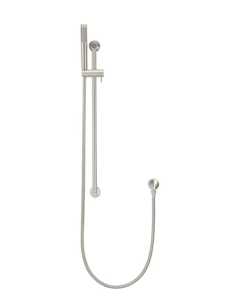 MEIR ROUND HAND SHOWER ON RAIL COLUMN