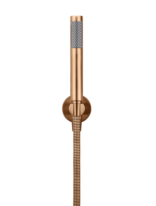 MEIR ROUND HAND SHOWER ON FIXED BRACKET