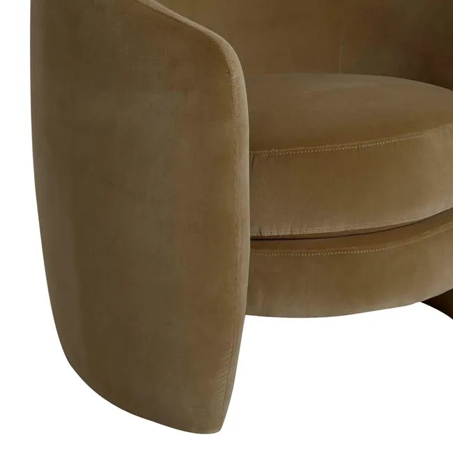 Kennedy Tenner Occasional Chair - Soft Moss Velvet