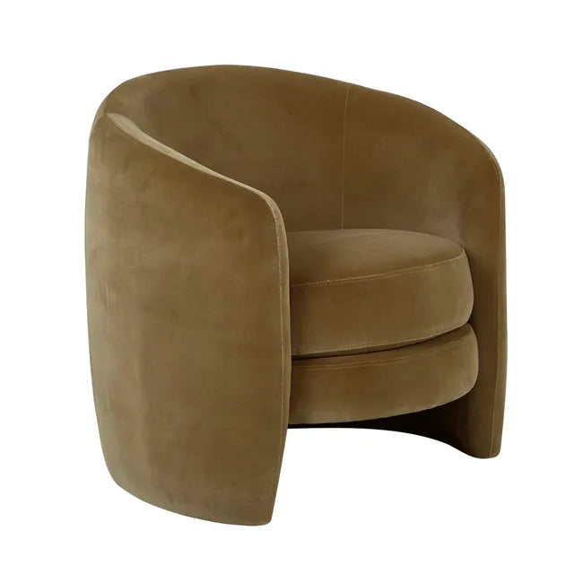 Kennedy Tenner Occasional Chair - Soft Moss Velvet