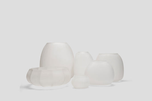 Aura Vase Mist Stone X Small