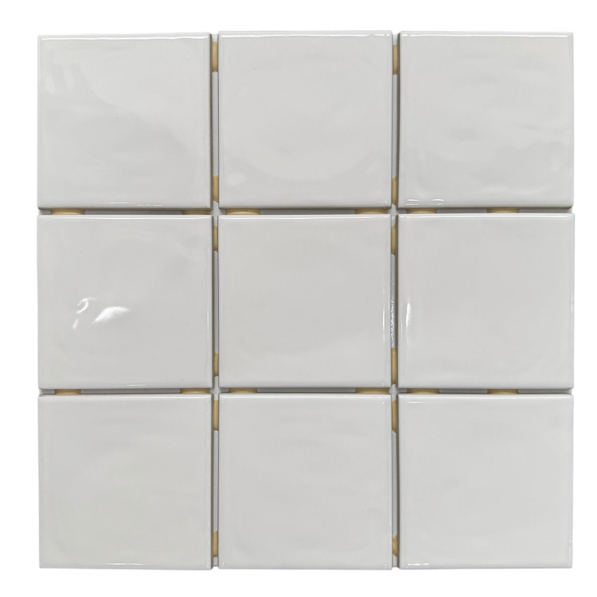 WAVE WHITE GLOSS 100X100